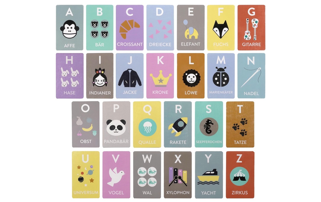 Kindsgut Triage du jeu Apprendre les lettres du jeu A – Z