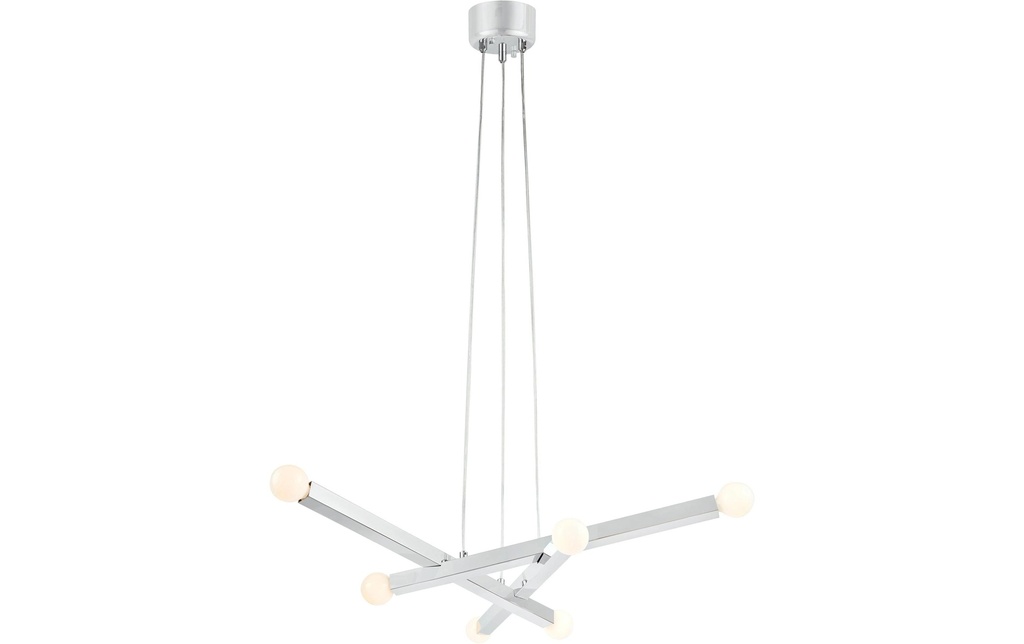 Markslöjd Lampe suspendue STACK 6 flammes chrome