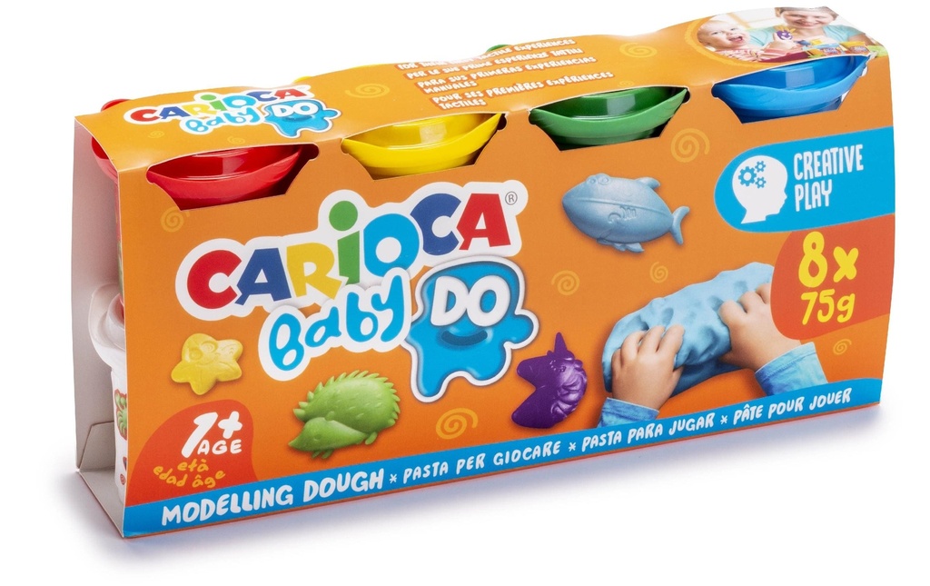 Carioca Matière à modeler Baby Do 8-set