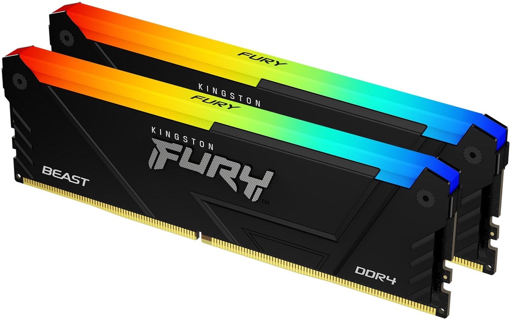 Kingston DDR4-RAM Fury Beast RGB 3200 MHz 2x 32 GB