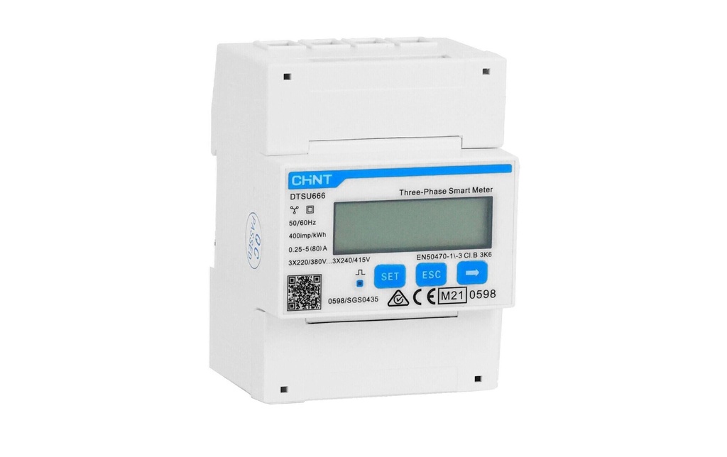 Hoymiles Compteur d’énergie triphasé Compteurs intelligents, 250 A