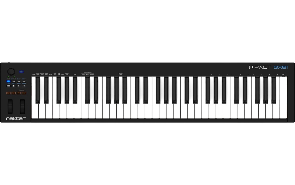 Nektar Contrôleur clavier Impact GX61