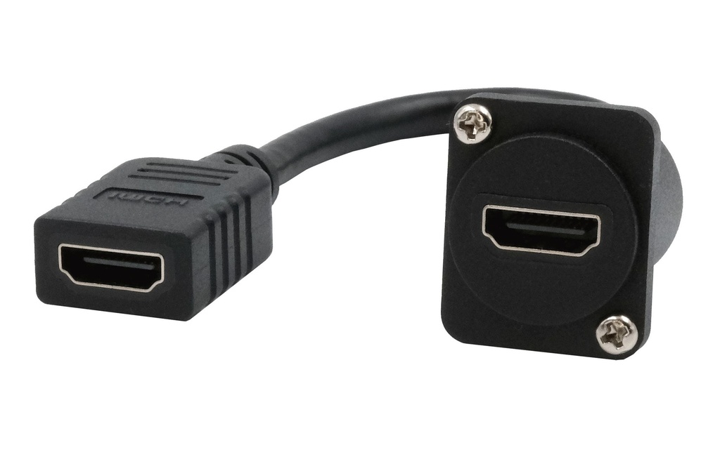 Exsys Câble adaptateur Adaptateur de câble de type D HDMI femelle à femelle 20cm