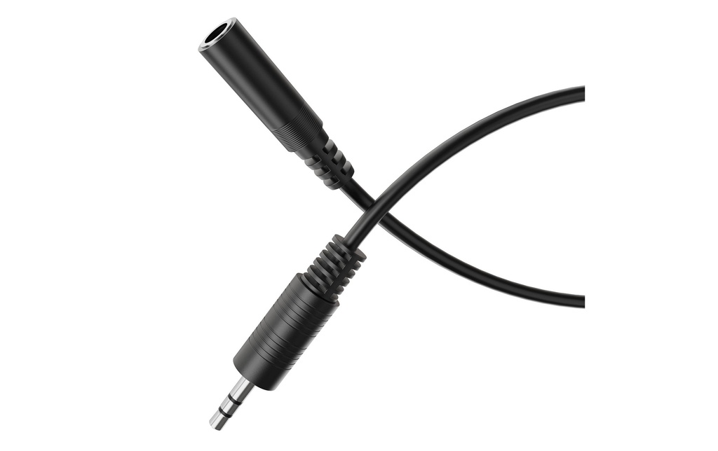 HDSupply Câble audio jack 3.5 mm - jack 3,5 mm, femelle 1.5 m