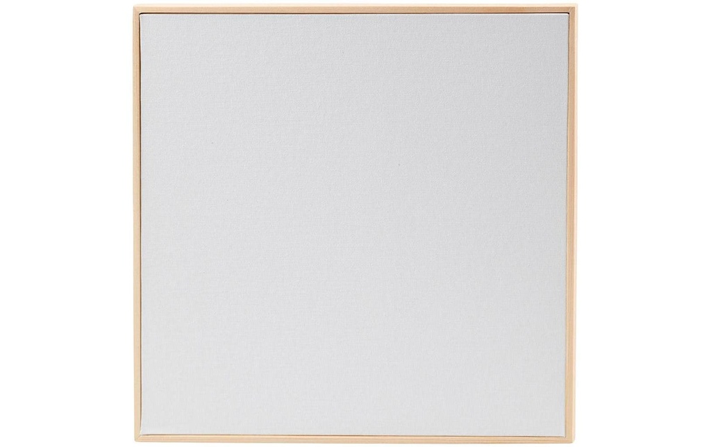 Creativ Company Châssis 30 x 30 cm, blanc, 10 pièces
