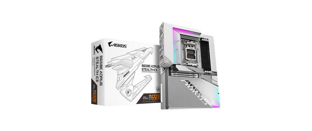 Gigabyte Carte mère B650E AORUS STEALTH ICE