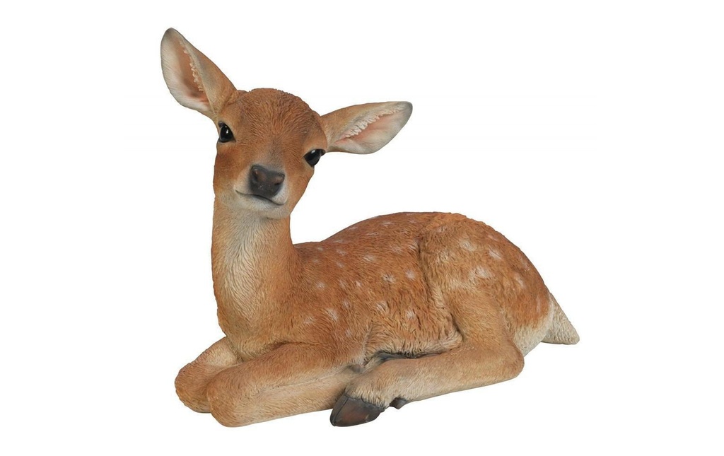 Vivid Arts Figure décorative Biche couchée