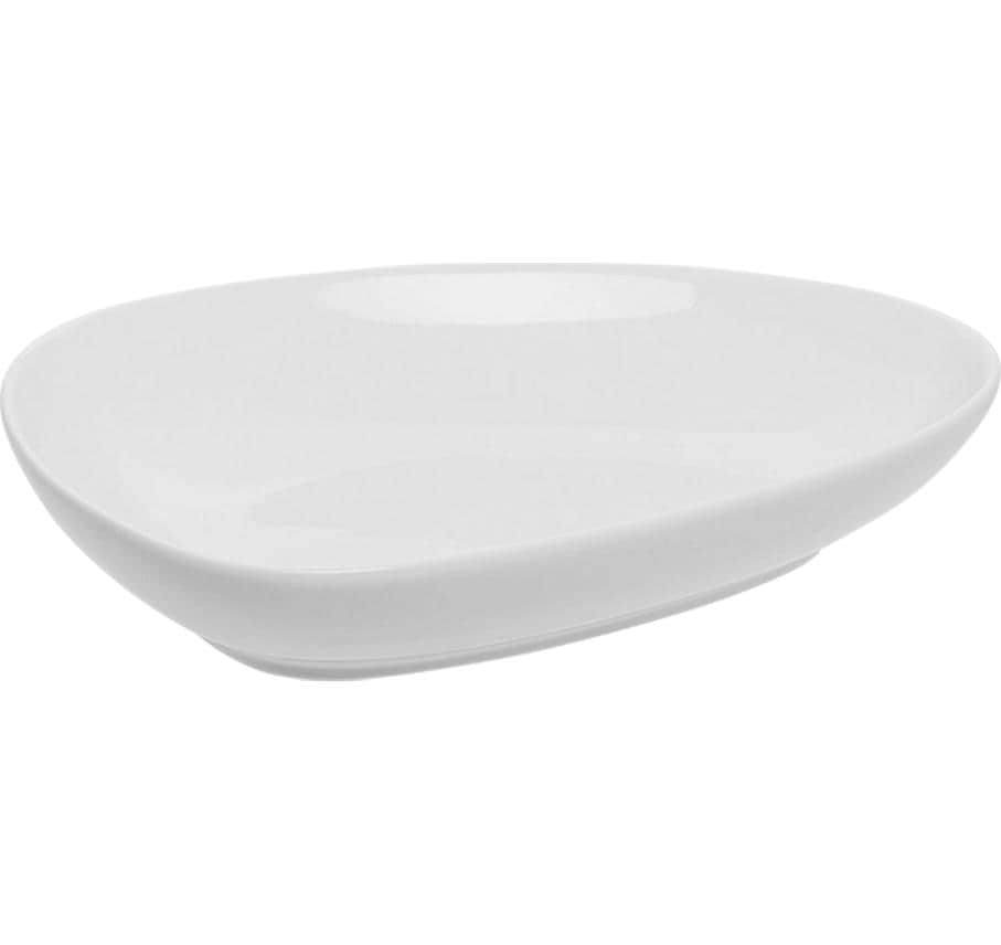 Lunasol Assiette de soupe et de pâtes Atelier Gaya Blanc 22.5 cm