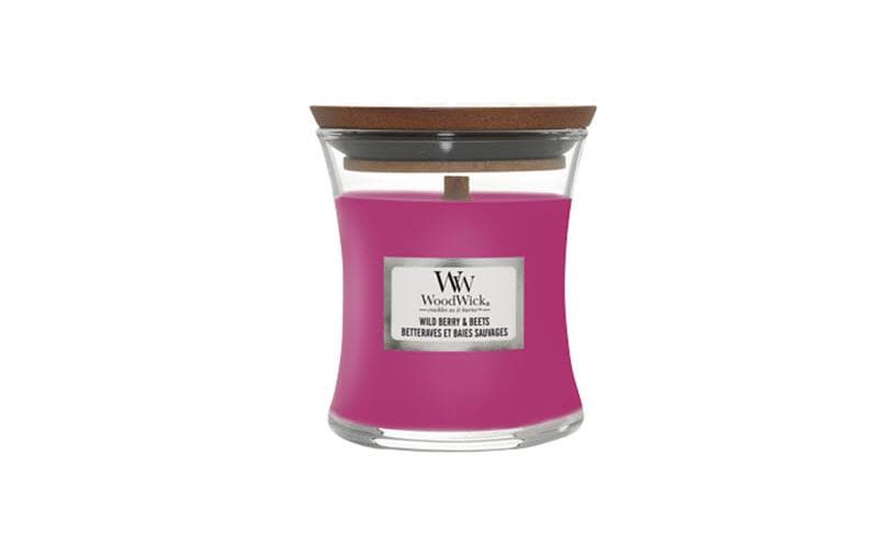 Woodwick Bougie parfumée Wild Berry & Beets Mini Jar