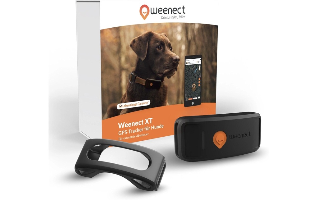 Weenect Traqueur GPS pour chiens XT sans collier