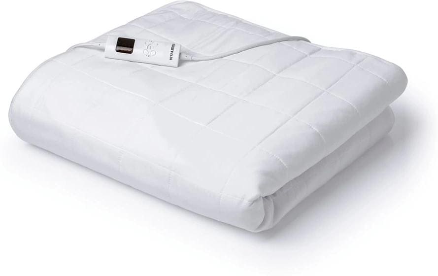 VITALmaxx Couverture chauffante 200 x 95 x 30 cm, blanc