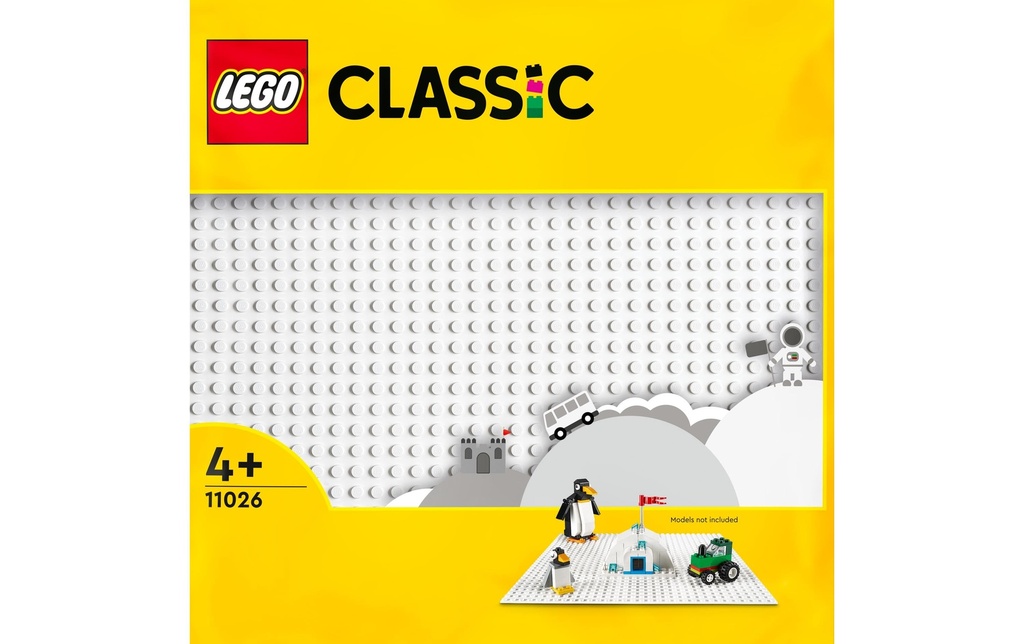 LEGO® Classic La plaque de construction blanche 11026