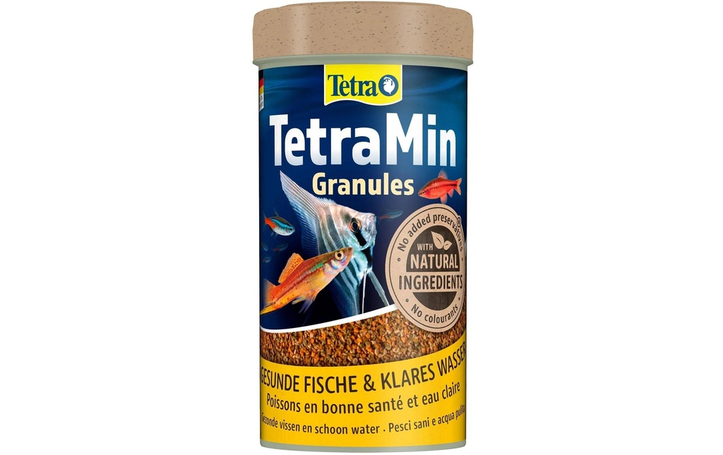 Tetra Aliments de base TetraMin Granules, 250 ml
