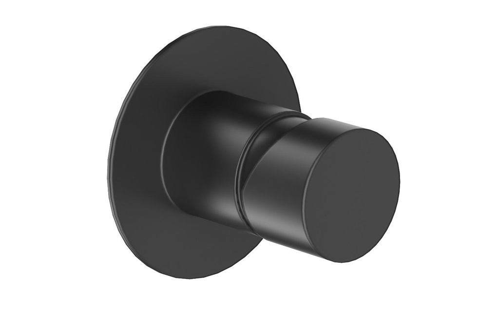 WEBERT Robinetterie de douche ONE-B EHM, encastré, noir mat