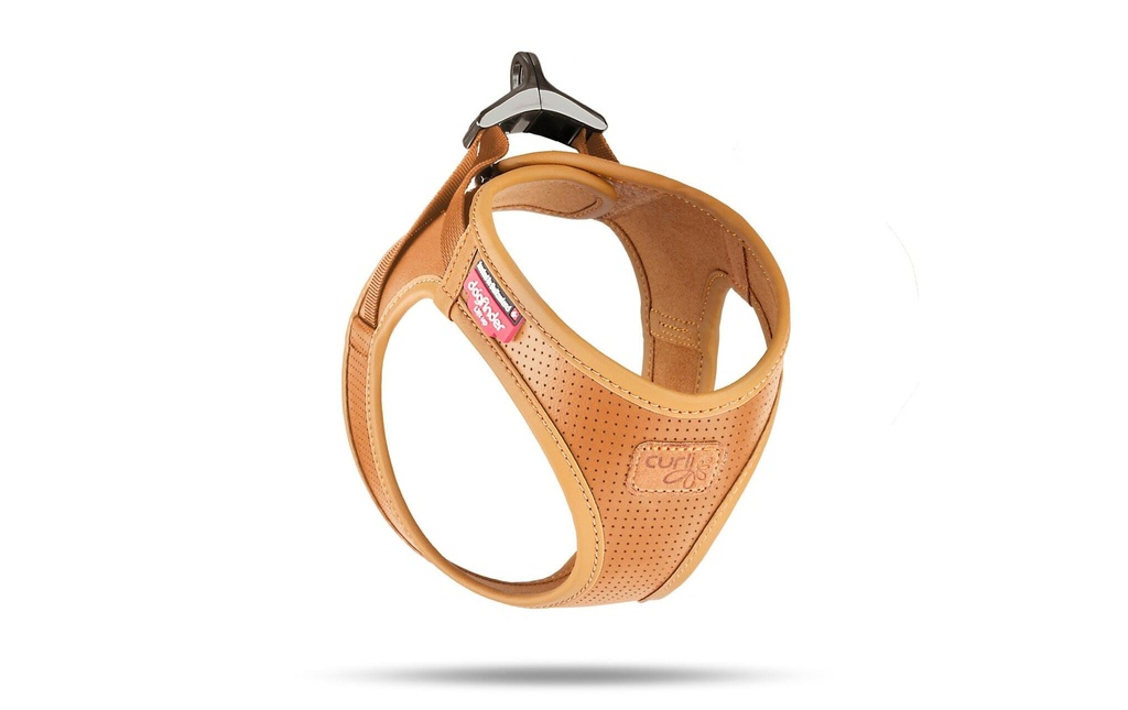 curli Harnais Cuir de pomme, M, marron
