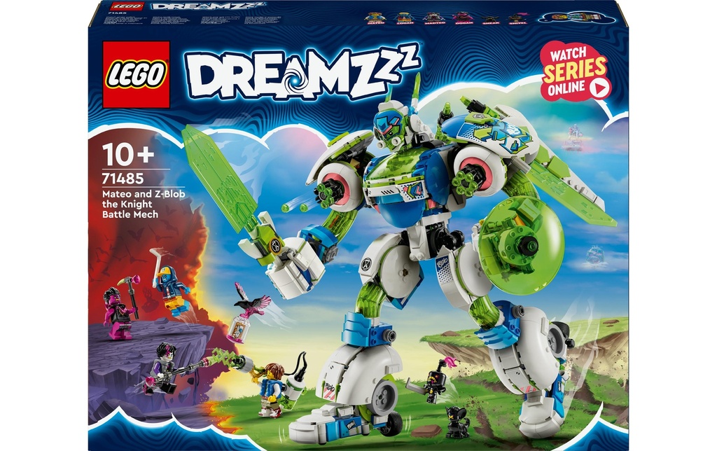LEGO® DreamZzz Mateo et Z-Blob le chevalier-mec 71485