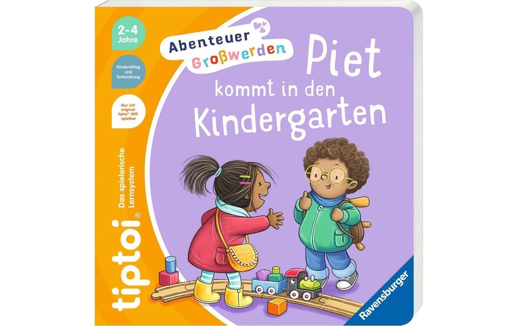 tiptoi Livre éducatif «Piet kommt in den Kindergarten»