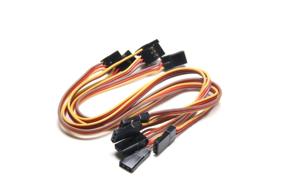 EP Câble patch servo 20 cm Connecteur JR zu Connecteur JR
