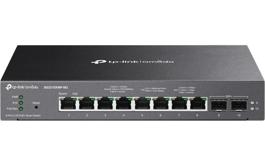 TP-Link PoE+ Switch SG2210XMP-M2 10 ports