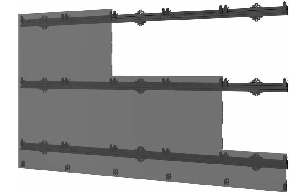 Peerless-AV LEDUNVS-5X5 universal LED Wall Mount jusqu'à 610 mm