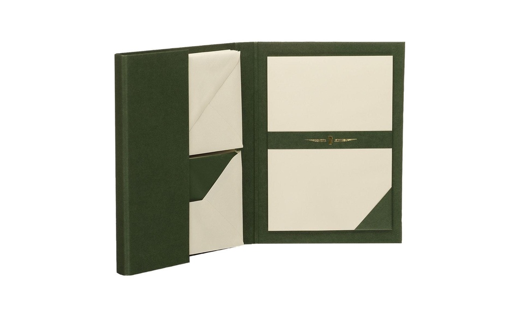 Rössler Ensemble de cartes Papier à lettres Royal A5 verdoyant