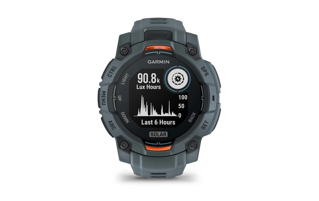 GARMIN Montre de sport Instinct 3 Solar Twilight 45 mm