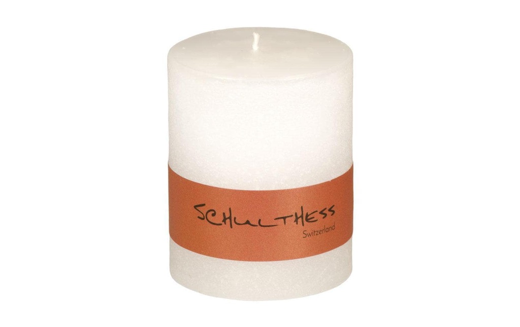 Schulthess Kerzen Bougie Blanc 8 cm