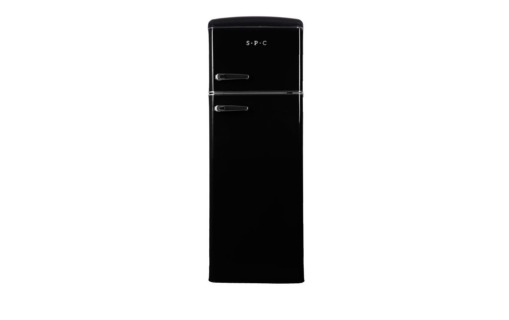 SPC Réfrigérateur congélateur KS3777-2 Noir, Droite