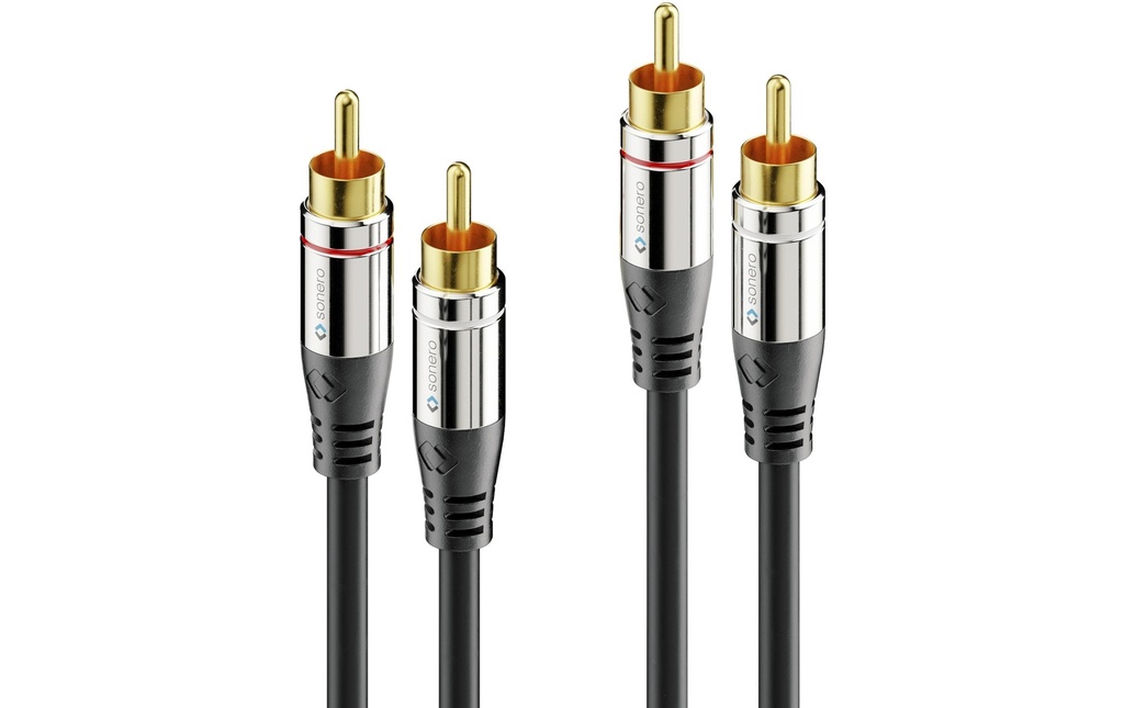 sonero Câble audio Cinch - Cinch 12.5 m