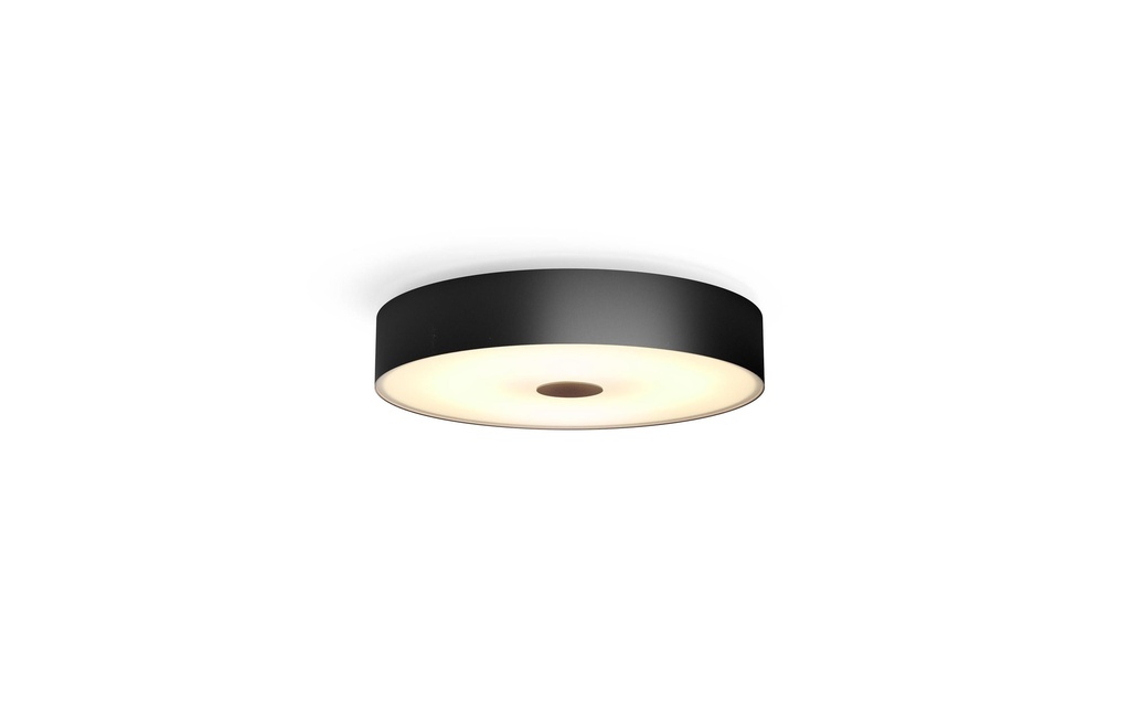 Philips Hue White Amb. Fair Plafonnier noir 2750 lm + variateur d'intensité lumineuse