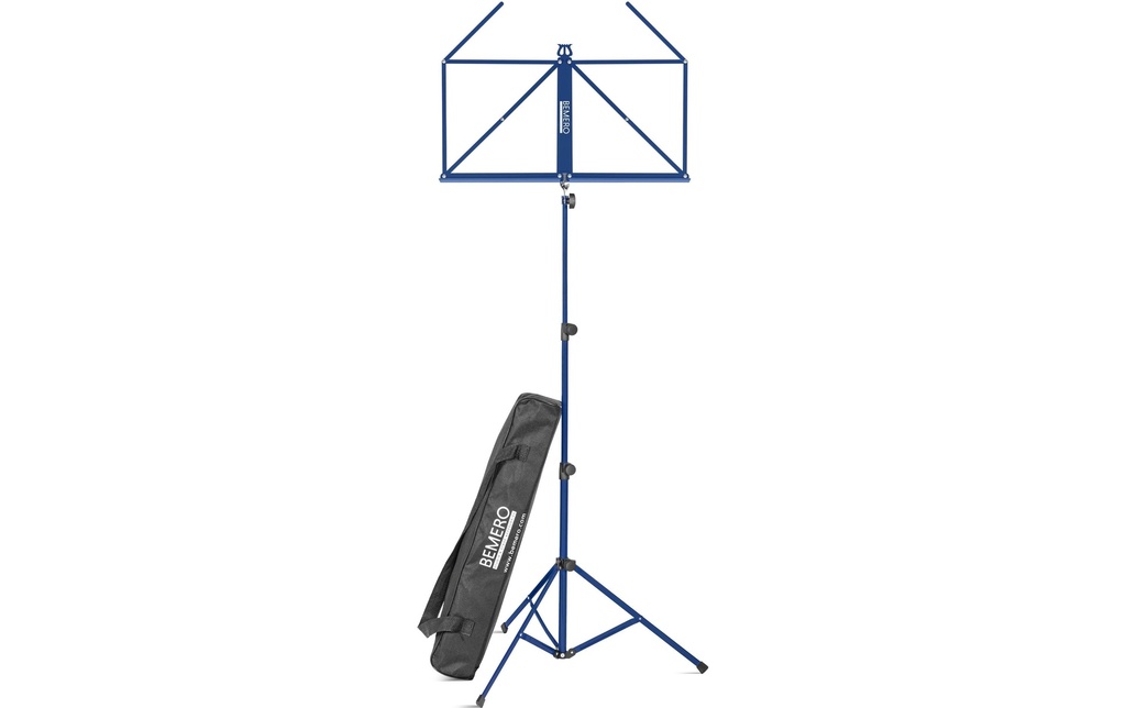 Bemero Pied à musique MSS-8090BL bleu