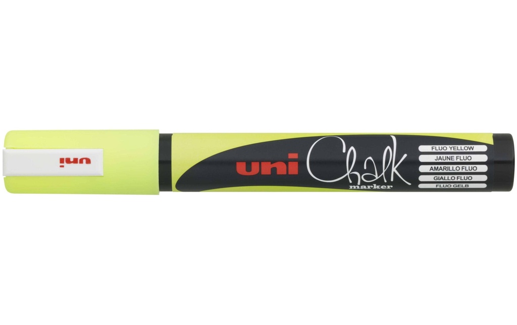 UNI-BALL Marqueur craie 1.8-2.5 jaune