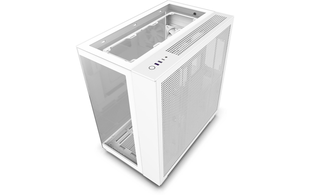 NZXT Boîtier d’ordinateur H9 Elite Blanc mat