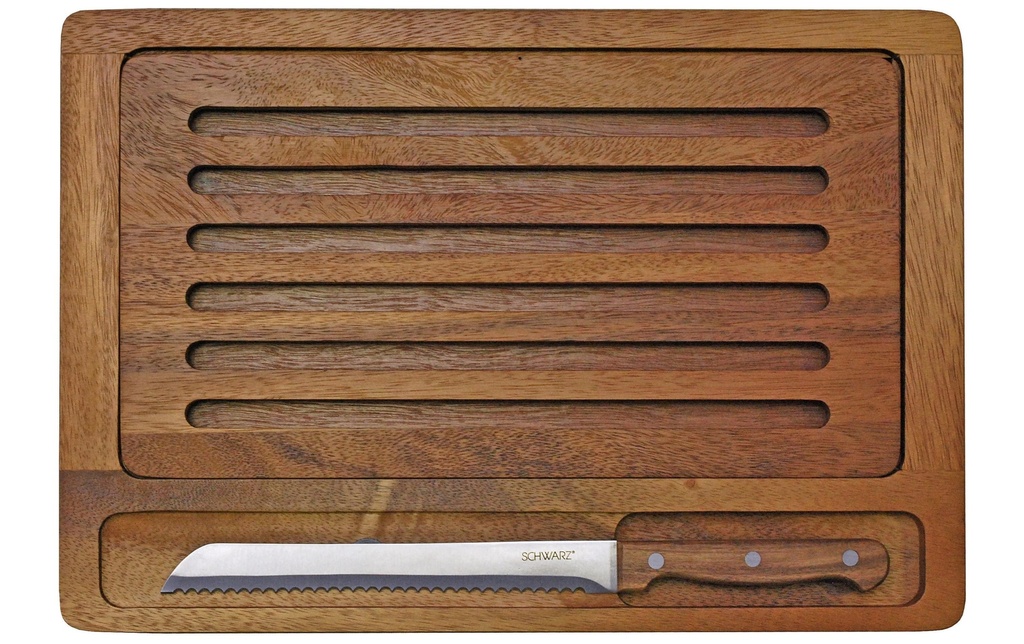 Heidi Cheese Line Planche à pain Akazie 27 cm x 38 cm, brun