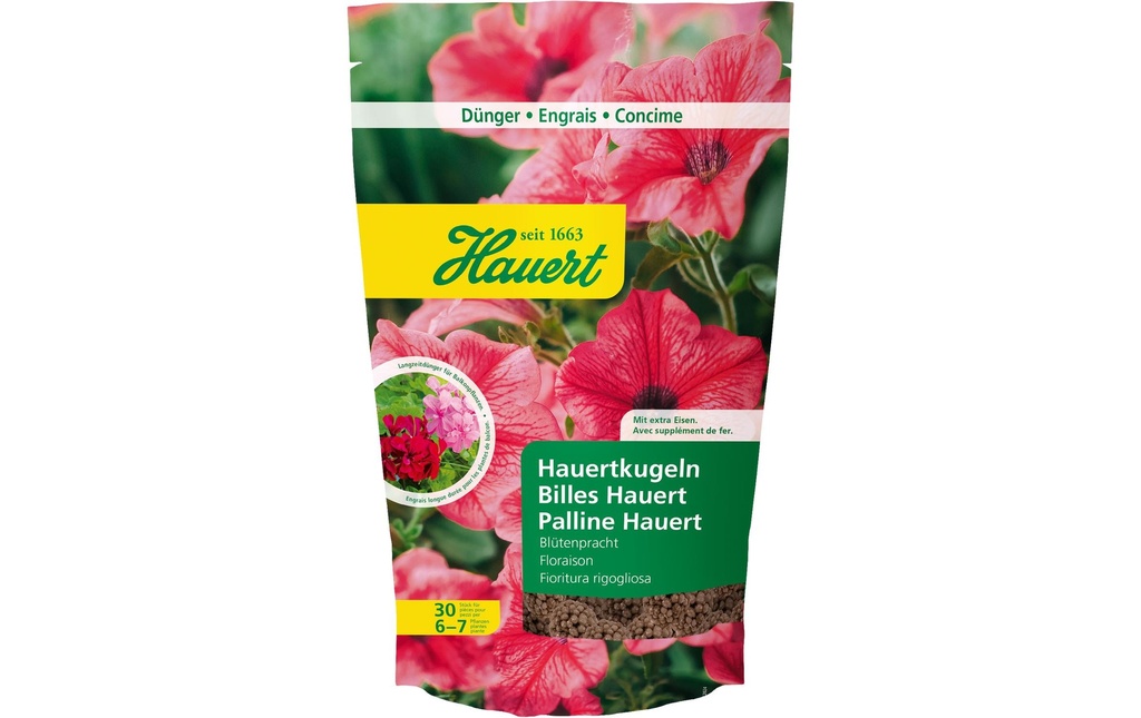 Hauert Engrais Billes Haues floraison 30 billes