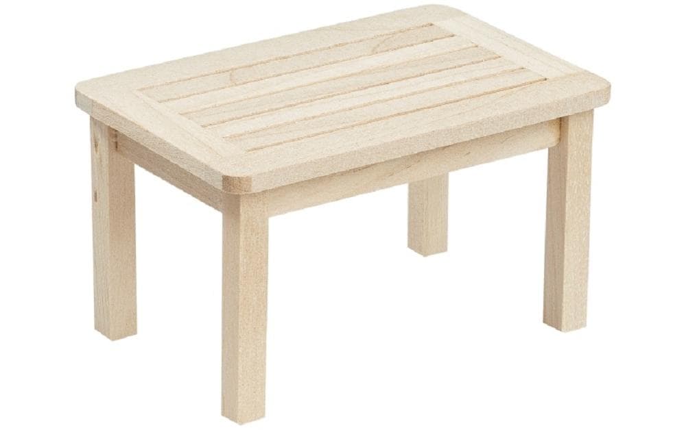 HobbyFun Mini-meubles Table 7.5 x 4.8 x 4.3 cm