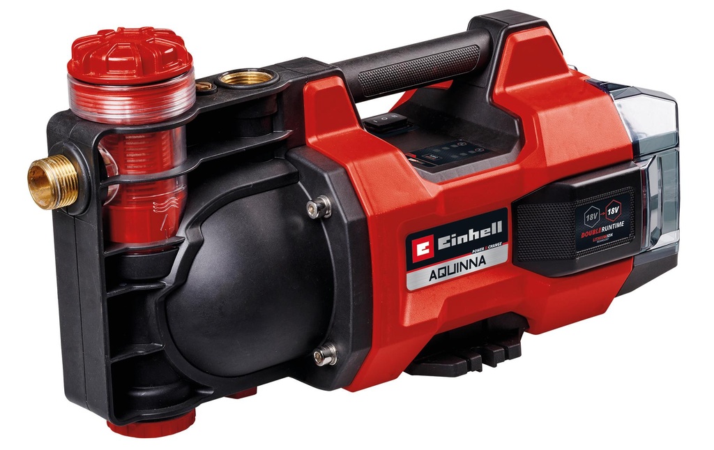 Einhell Pompe de jardin sans fil AQUINNA 36/38 F LED