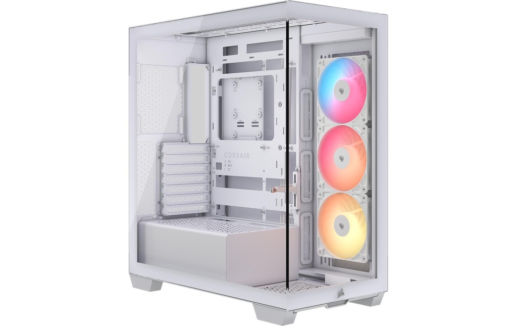 Corsair Boîtier d’ordinateur 3500X RS-R ARGB Blanc