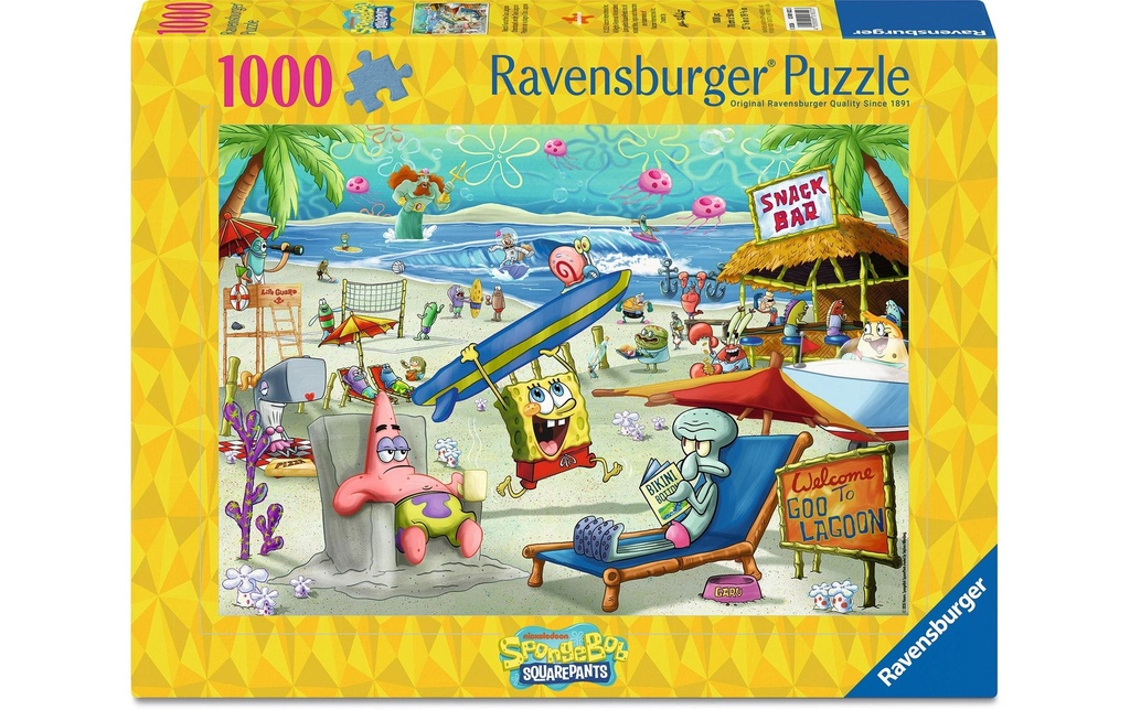 Ravensburger Puzzle Bob l'éponge 1000 pièces