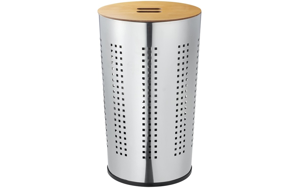 diaqua® Corbeille à lessive 50 l, Chrome