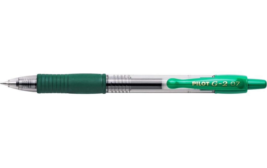Pilot Stylo à encre gel G-2 0,7 mm, Vert