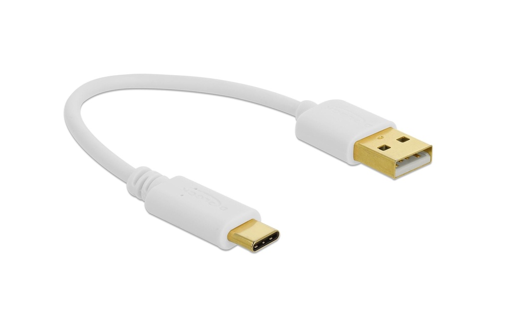 Delock Câble chargeur USB USB-A - USB-C 0.15 m