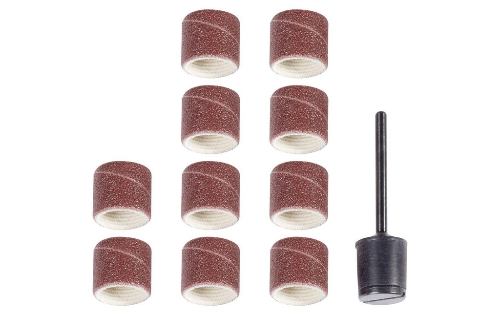 Proxxon Cylindre de ponçage K120 14 x 13 mm , 10 pièces