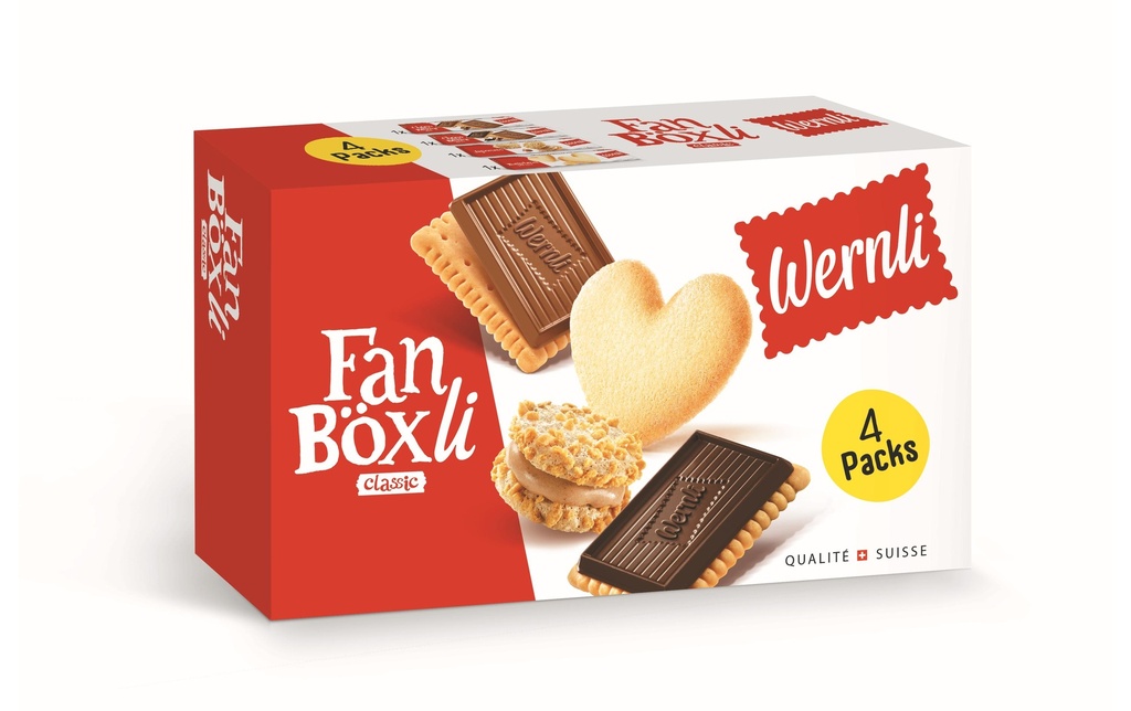 Wernli Petits gâteaux Les favoris suisses 450 g