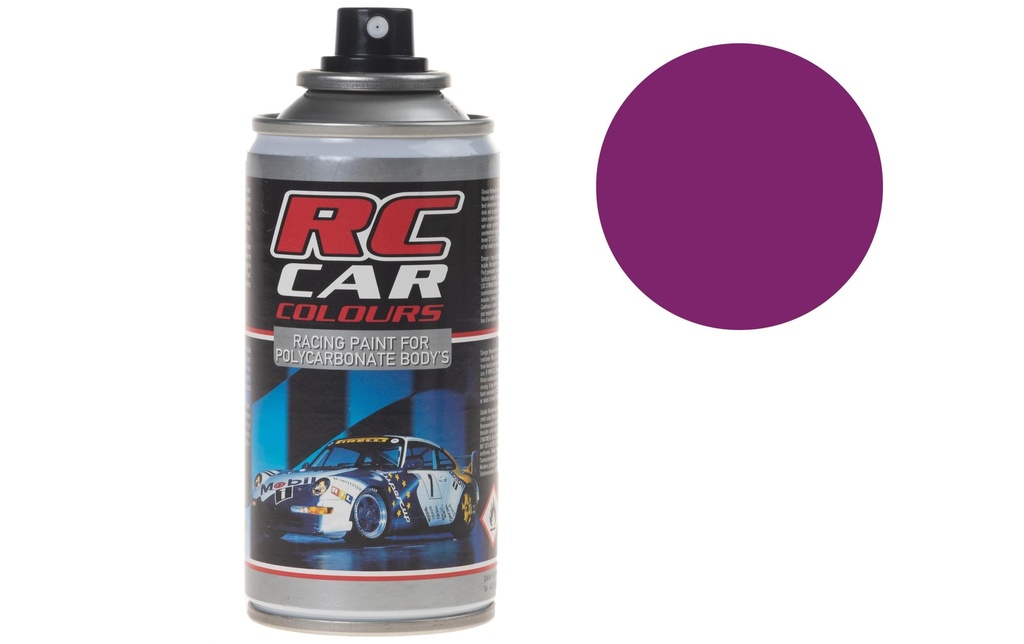 Ghiant Aérosol pour Lexan RC CAR Pourpre Néon 1013 150 ml