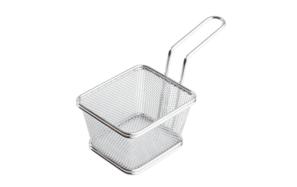 Paderno Panier de service Frites 11.7 cm x 8.3 cm 1 Pièce/s, Argenté