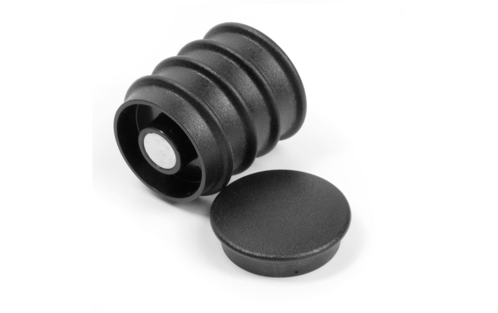 supermagnete Aimant 32,6 x 9 mm rond noir