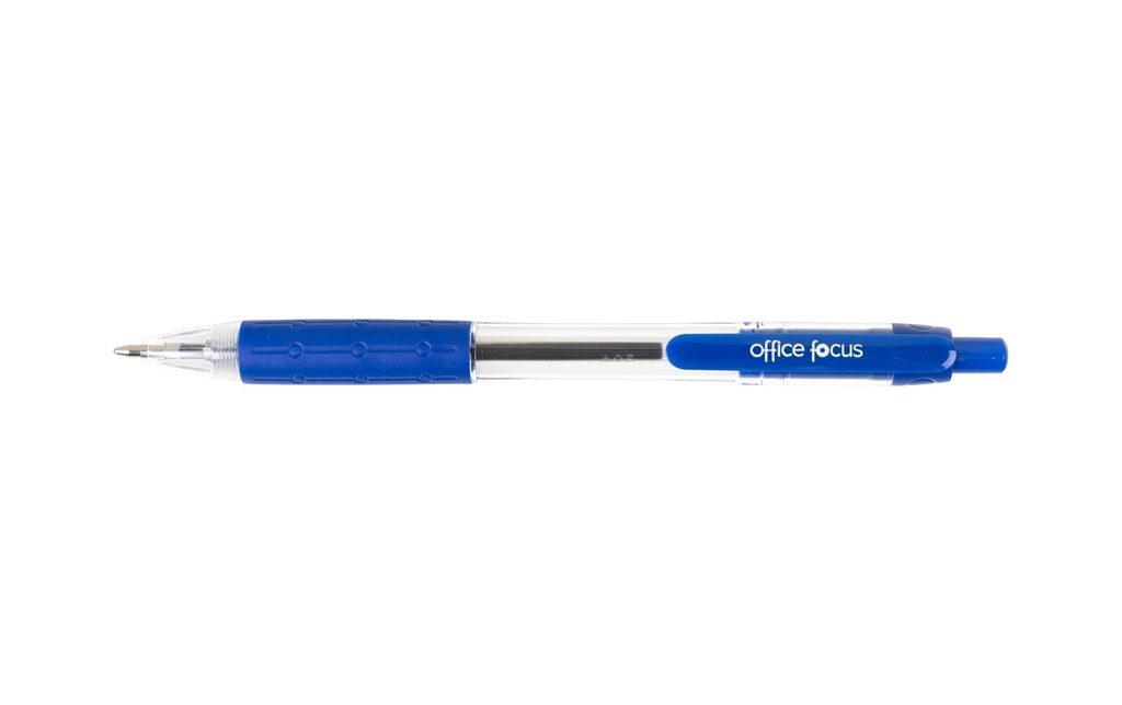 office focus Stylo bille Office Focus Mine 1 mm, Bleu, 12 pièces