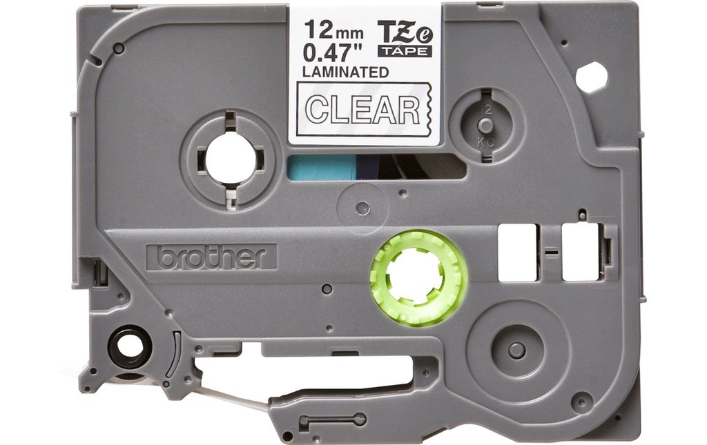 P-TOUCH Ruban P-Touch 12mm transp-blan
