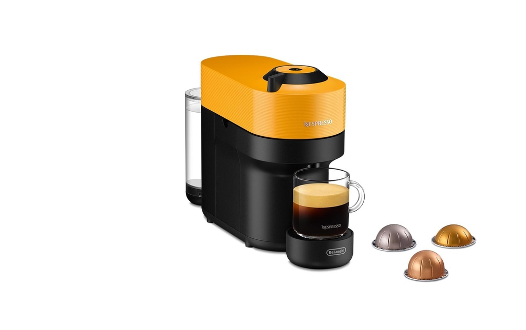 De'Longhi Machine à café Nespresso Vertuo Pop ENV90.Y Mango Yellow